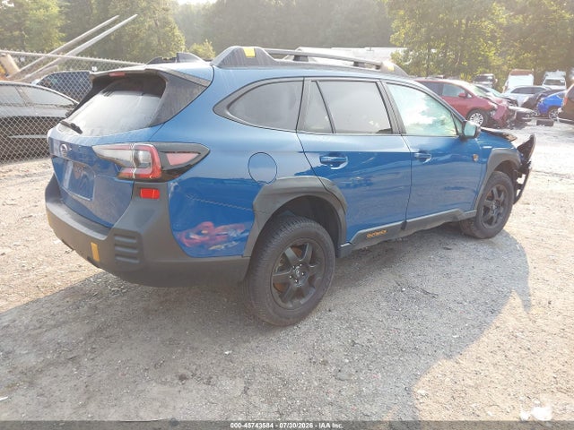 2022 Subaru Outback Wilderness მანქანა იყიდება აუქციონზე, vin: 4S4BTGUD4N3217395, აუქციონის ნომერი: 45743584