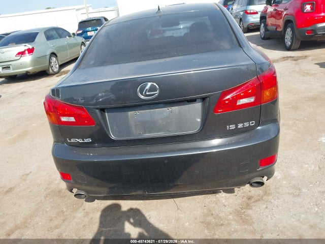 2007 Lexus Is 250 მანქანა იყიდება აუქციონზე, vin: JTHBK262872029301, აუქციონის ნომერი: 45743621