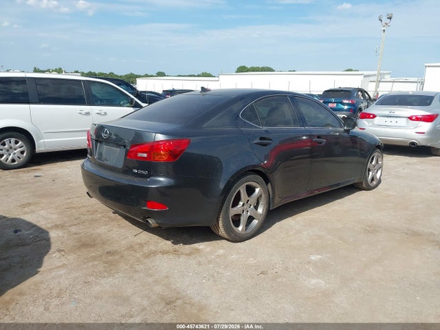 2007 Lexus Is 250 მანქანა იყიდება აუქციონზე, vin: JTHBK262872029301, აუქციონის ნომერი: 45743621