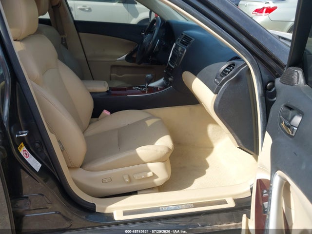2007 Lexus Is 250 მანქანა იყიდება აუქციონზე, vin: JTHBK262872029301, აუქციონის ნომერი: 45743621