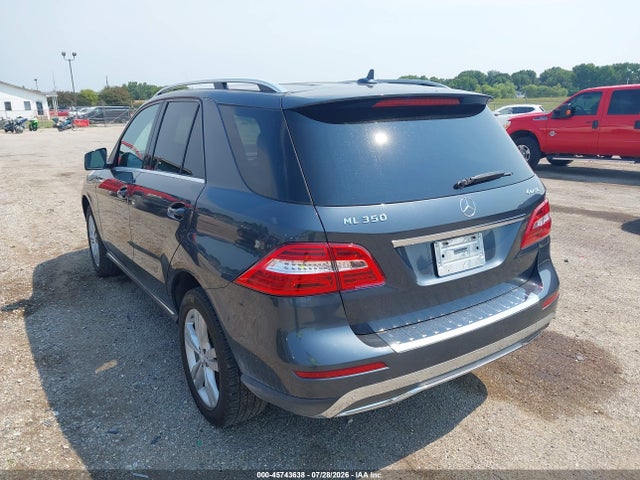 Aukcja sprzedaży 2014 Mercedes-benz Ml 350 4matic, vin: 4JGDA5HB4EA269617, numer aukcji: 45743638
