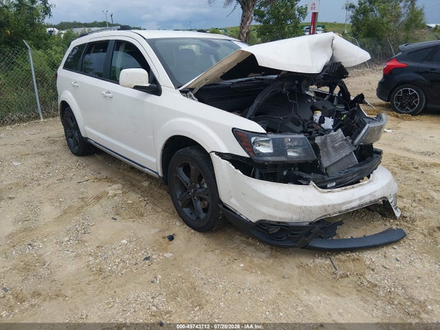 2019 Dodge Journey Crossroad მანქანა იყიდება აუქციონზე, vin: 3C4PDCGG2KT857756, აუქციონის ნომერი: 45743712