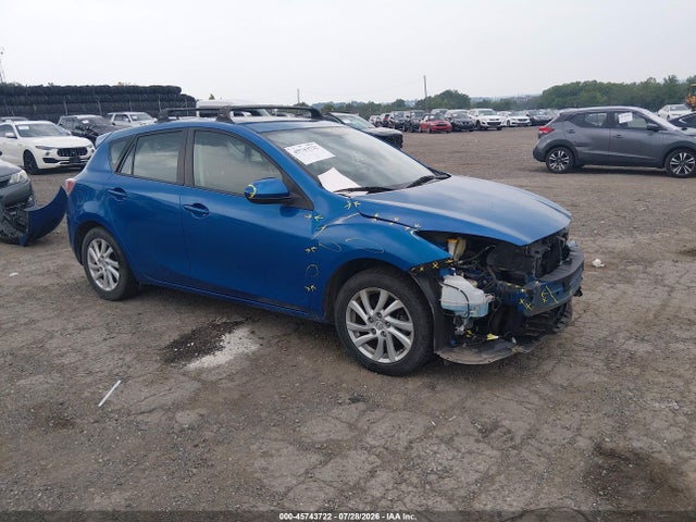 2012 Mazda Mazda3 I Grand Touring მანქანა იყიდება აუქციონზე, vin: JM1BL1M87C1684288, აუქციონის ნომერი: 45743722