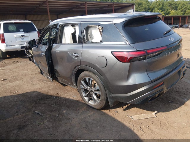 45743757 :رقم المزاد ، 5N1AL1FR2SC356583 vin ، 2025 Infiniti Qx60 Luxe مزاد بيع