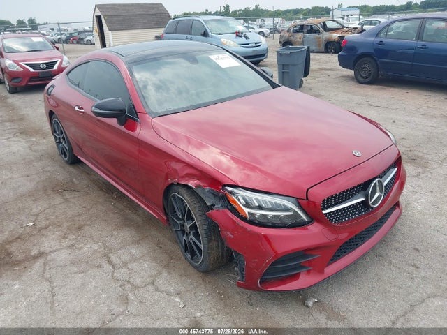 45743775 :رقم المزاد ، WDDWJ8EB0KF816339 vin ، 2019 Mercedes-benz C 300 4matic مزاد بيع