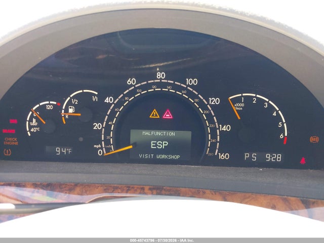Aukcja sprzedaży 2006 Mercedes-benz S 500 4matic, vin: WDBNG84J96A470029, numer aukcji: 45743796