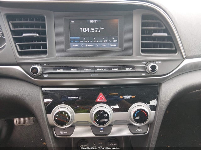 5NPD74LF3KH466158 Hyundai ELANTRA SE