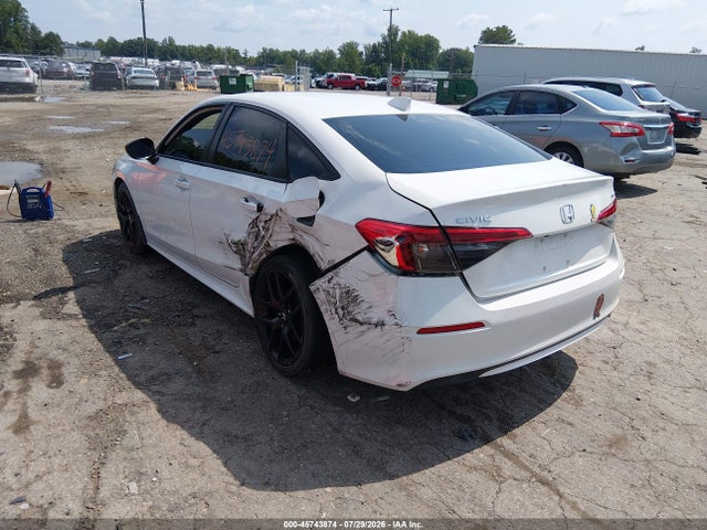 45743874 :رقم المزاد ، 2HGFE2F51NH549561 vin ، 2022 Honda Civic Sport مزاد بيع