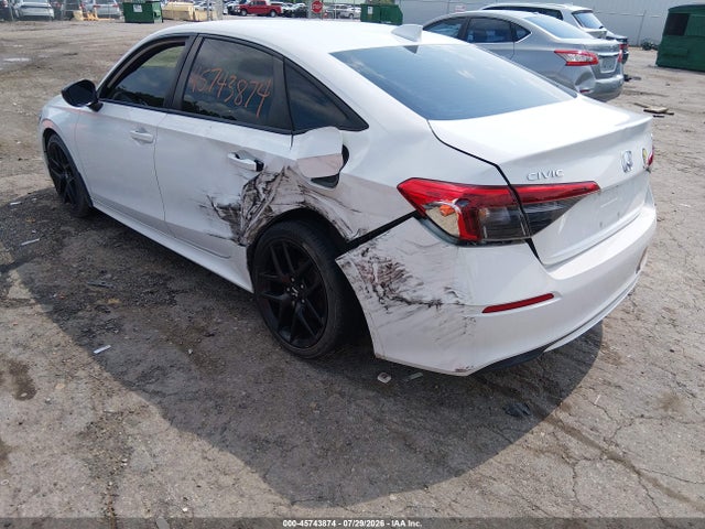 45743874 :رقم المزاد ، 2HGFE2F51NH549561 vin ، 2022 Honda Civic Sport مزاد بيع
