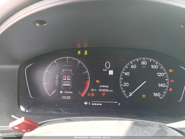 45743874 :رقم المزاد ، 2HGFE2F51NH549561 vin ، 2022 Honda Civic Sport مزاد بيع