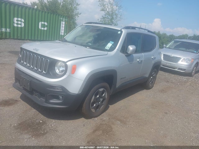2015 Jeep Renegade Latitude მანქანა იყიდება აუქციონზე, vin: ZACCJBBH8FPB99066, აუქციონის ნომერი: 45743887