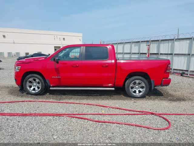 45743913 :رقم المزاد ، 1C6RREFT9KN557935 vin ، 2019 Ram 1500 Big Horn/lone Star  4x2 5'7 Box مزاد بيع