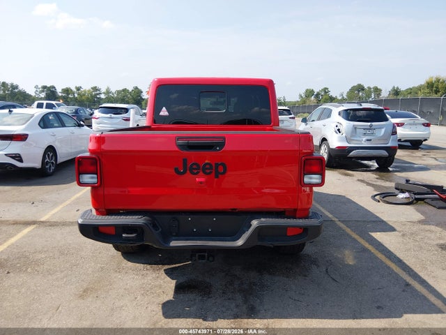 45743971 :رقم المزاد ، 1C6PJTAG9SL515385 vin ، 2025 Jeep Gladiator Nighthawk مزاد بيع