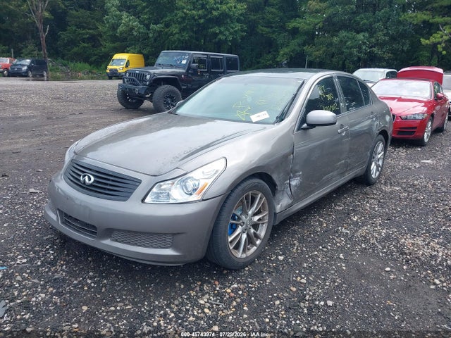2008 Infiniti G35 Journey მანქანა იყიდება აუქციონზე, vin: JNKBV61EX8M205660, აუქციონის ნომერი: 45743974