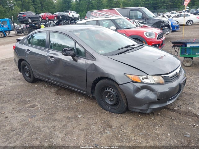 Auction sale of the 2012 Honda Civic Lx, vin: 19XFB2F53CE014988, lot number: 45744147