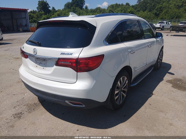 Aukcja sprzedaży 2014 Acura Mdx Technology Package, vin: 5FRYD3H47EB010757, numer aukcji: 45744152