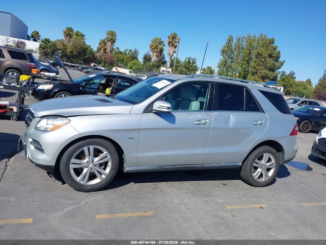 2012 Mercedes-benz Ml 350 4matic მანქანა იყიდება აუქციონზე, vin: 4JGDA5HB5CA013371, აუქციონის ნომერი: 45744166