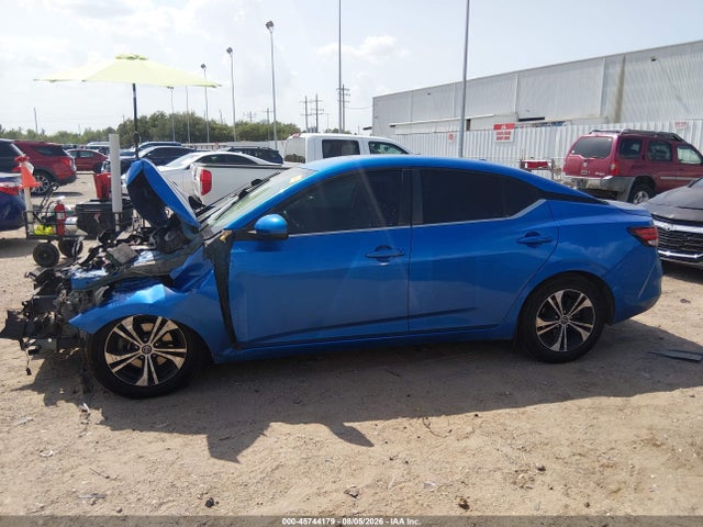2021 Nissan Sentra Sv Xtronic Cvt მანქანა იყიდება აუქციონზე, vin: 3N1AB8CV4MY237884, აუქციონის ნომერი: 45744179