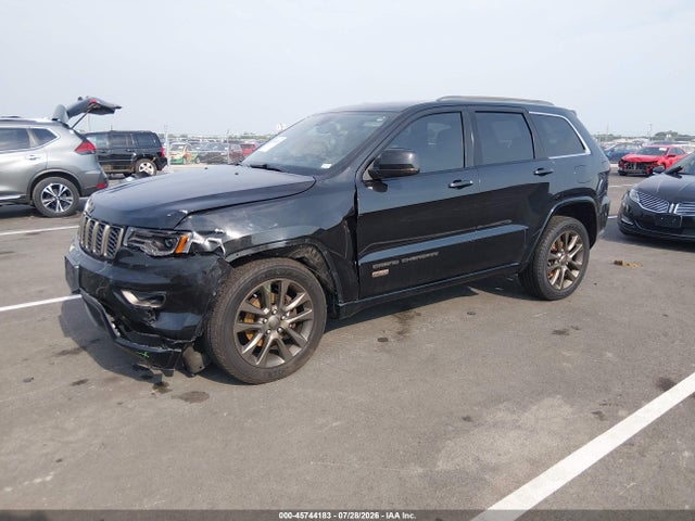 Aukcja sprzedaży 2016 Jeep Grand Cherokee Limited 75th Anniversary, vin: 1C4RJFBG5GC431928, numer aukcji: 45744183