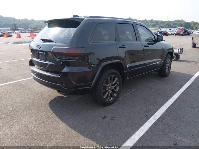 Aukcja sprzedaży 2016 Jeep Grand Cherokee Limited 75th Anniversary, vin: 1C4RJFBG5GC431928, numer aukcji: 45744183