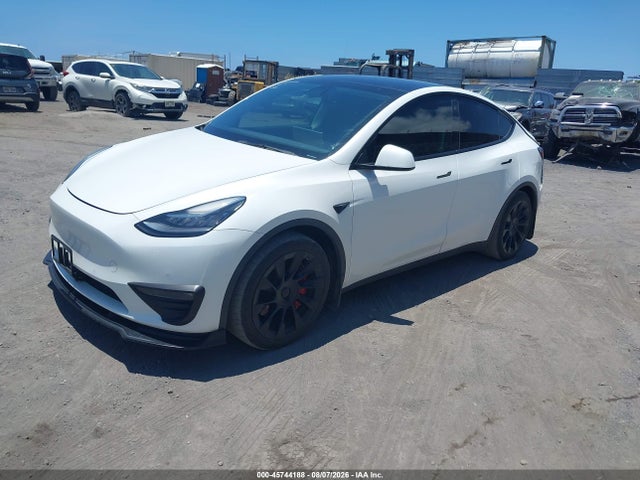 Продаж на аукціоні авто 2021 Tesla Model Y Long Range Dual Motor All-wheel Drive, vin: 5YJYGAEE8MF194275, номер лоту: 45744188