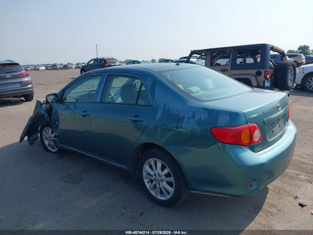 2009 Toyota Corolla Le მანქანა იყიდება აუქციონზე, vin: JTDBL40E599029120, აუქციონის ნომერი: 45744214