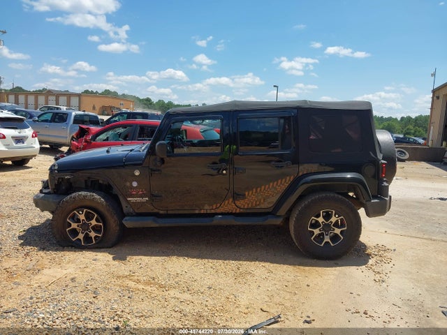 2013 Jeep Wrangler Unlimited Sahara მანქანა იყიდება აუქციონზე, vin: 1C4BJWEG2DL569984, აუქციონის ნომერი: 45744220