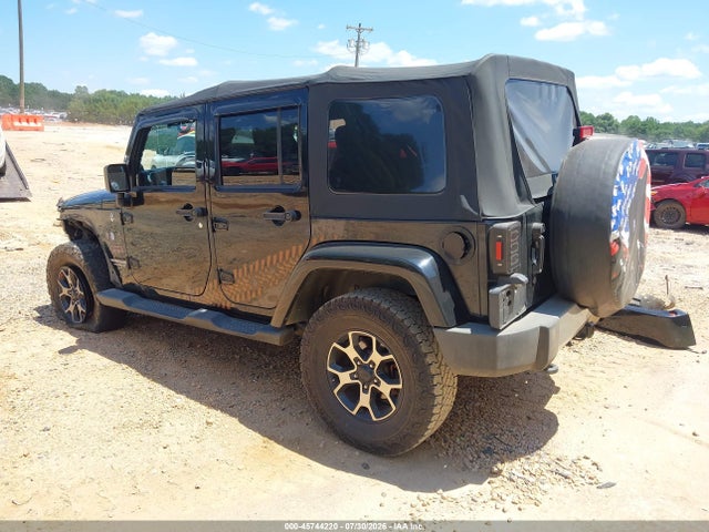 2013 Jeep Wrangler Unlimited Sahara მანქანა იყიდება აუქციონზე, vin: 1C4BJWEG2DL569984, აუქციონის ნომერი: 45744220