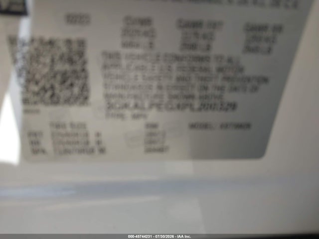 Aukcja sprzedaży 2023 Gmc Terrain Fwd Slt, vin: 3GKALPEGXPL200329, numer aukcji: 45744231
