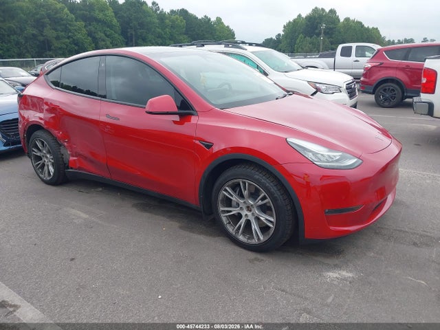 45744233 :رقم المزاد ، 7SAYGDEEXNA022316 vin ، 2022 Tesla Model Y Long Range Dual Motor All-wheel Drive مزاد بيع