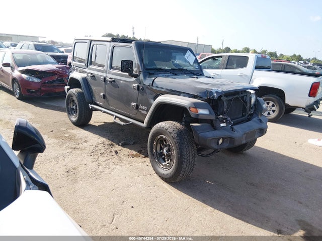 2018 Jeep Wrangler Unlimited Sport S 4x4 მანქანა იყიდება აუქციონზე, vin: 1C4HJXDG4JW105333, აუქციონის ნომერი: 45744254