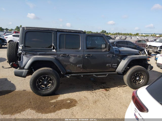 2018 Jeep Wrangler Unlimited Sport S 4x4 მანქანა იყიდება აუქციონზე, vin: 1C4HJXDG4JW105333, აუქციონის ნომერი: 45744254