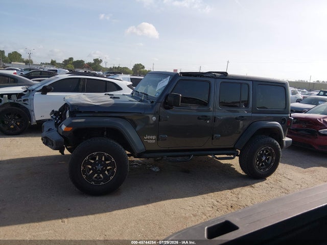 2018 Jeep Wrangler Unlimited Sport S 4x4 მანქანა იყიდება აუქციონზე, vin: 1C4HJXDG4JW105333, აუქციონის ნომერი: 45744254