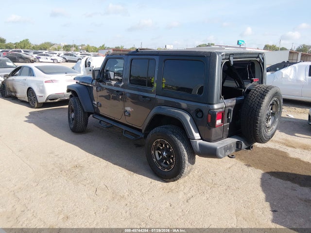 2018 Jeep Wrangler Unlimited Sport S 4x4 მანქანა იყიდება აუქციონზე, vin: 1C4HJXDG4JW105333, აუქციონის ნომერი: 45744254