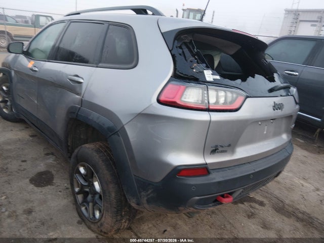 2019 Jeep Cherokee Trailhawk 4x4 მანქანა იყიდება აუქციონზე, vin: 1C4PJMBX1KD147050, აუქციონის ნომერი: 45744257