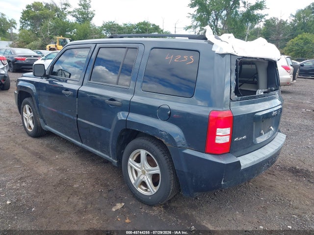 2008 Jeep Patriot Sport მანქანა იყიდება აუქციონზე, vin: 1J8FF28W88D663634, აუქციონის ნომერი: 45744255
