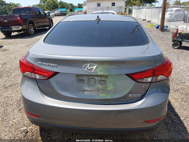 45744256 :رقم المزاد ، 5NPDH4AE1EH492253 vin ، 2014 Hyundai Elantra Limited مزاد بيع