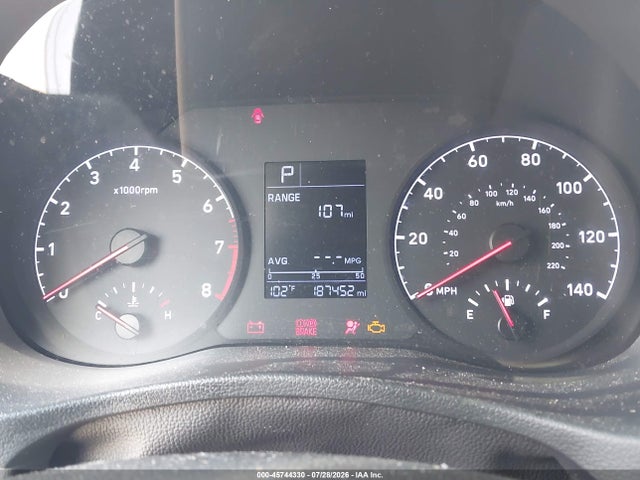 45744330 :رقم المزاد ، 3KPC24A69LE126046 vin ، 2020 Hyundai Accent Se مزاد بيع