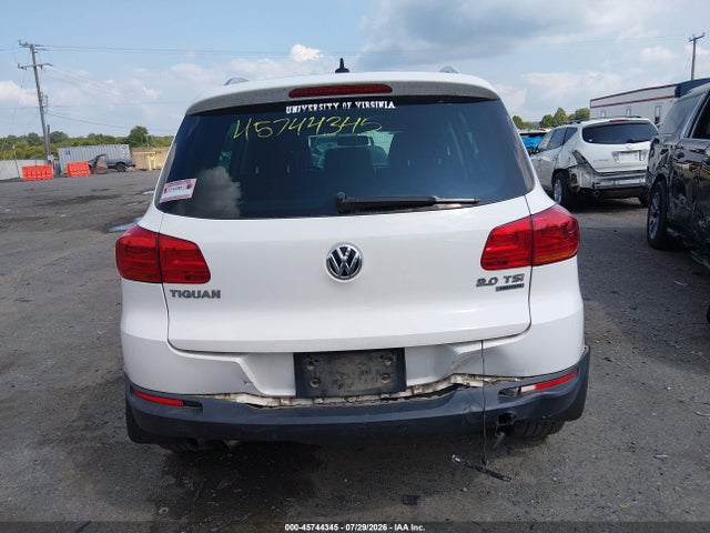 2013 Volkswagen Tiguan Se მანქანა იყიდება აუქციონზე, vin: WVGBV3AXXDW610106, აუქციონის ნომერი: 45744345