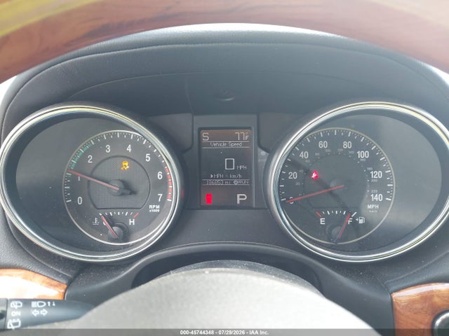 Продаж на аукціоні авто 2013 Jeep Grand Cherokee Overland, vin: 1C4RJFCT2DC525000, номер лоту: 45744348