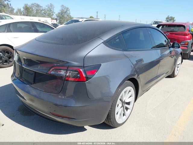Aukcja sprzedaży 2022 Tesla Model 3 Rear-wheel Drive, vin: 5YJ3E1EA4NF360662, numer aukcji: 45744396