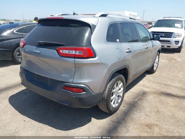 2016 Jeep Cherokee Latitude მანქანა იყიდება აუქციონზე, vin: 1C4PJLCB1GW355907, აუქციონის ნომერი: 45744442
