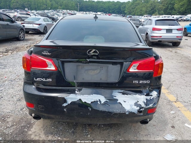 45744474 :رقم المزاد ، JTHBK262895104645 vin ، 2009 Lexus Is 250 مزاد بيع
