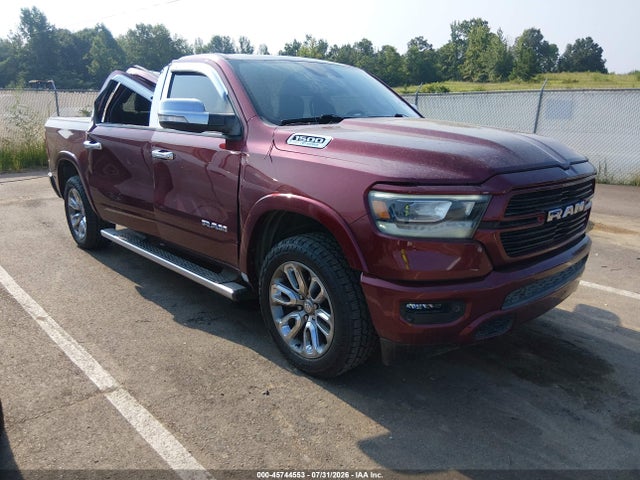 45744553 :رقم المزاد ، 1C6SRFJT5MN806555 vin ، 2021 Ram 1500 Laramie  4x4 5'7 Box مزاد بيع