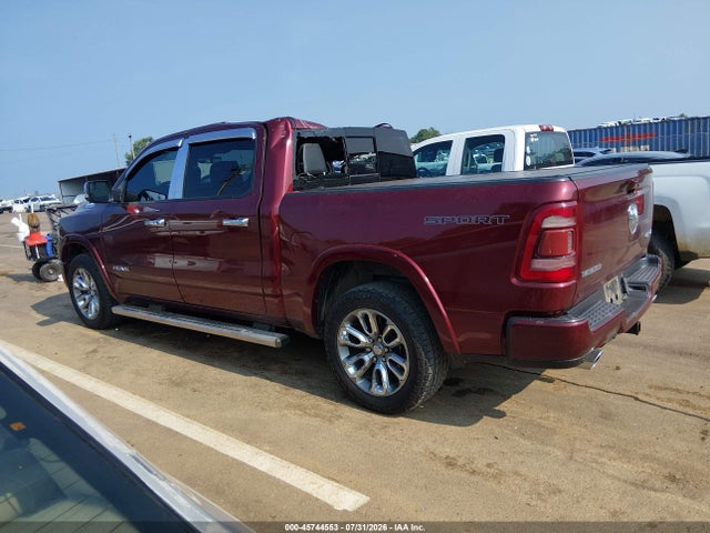 45744553 :رقم المزاد ، 1C6SRFJT5MN806555 vin ، 2021 Ram 1500 Laramie  4x4 5'7 Box مزاد بيع