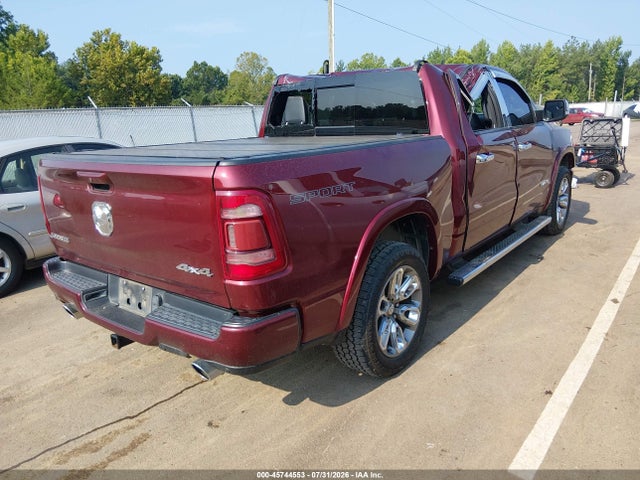 45744553 :رقم المزاد ، 1C6SRFJT5MN806555 vin ، 2021 Ram 1500 Laramie  4x4 5'7 Box مزاد بيع