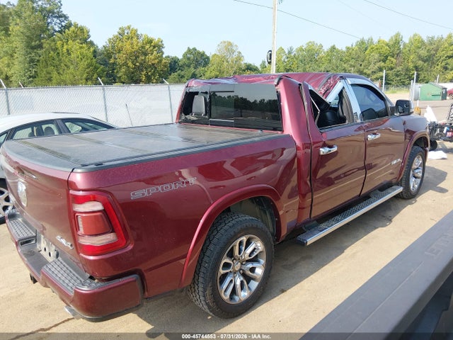 45744553 :رقم المزاد ، 1C6SRFJT5MN806555 vin ، 2021 Ram 1500 Laramie  4x4 5'7 Box مزاد بيع