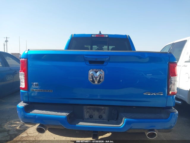 45744571 :رقم المزاد ، 1C6SRFFT8MN686405 vin ، 2021 Ram 1500 Big Horn  4x4 5'7 Box مزاد بيع
