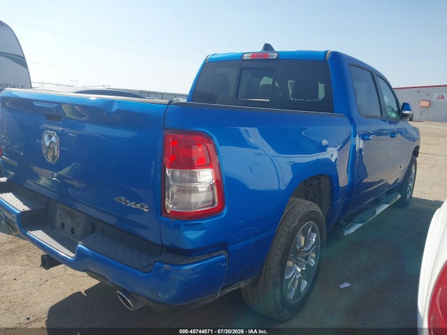 45744571 :رقم المزاد ، 1C6SRFFT8MN686405 vin ، 2021 Ram 1500 Big Horn  4x4 5'7 Box مزاد بيع