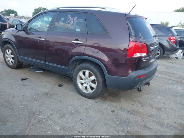 2011 Kia Sorento Lx მანქანა იყიდება აუქციონზე, vin: 5XYKTCA13BG143577, აუქციონის ნომერი: 45744576